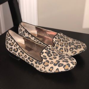 Steve Madden leopard flats
